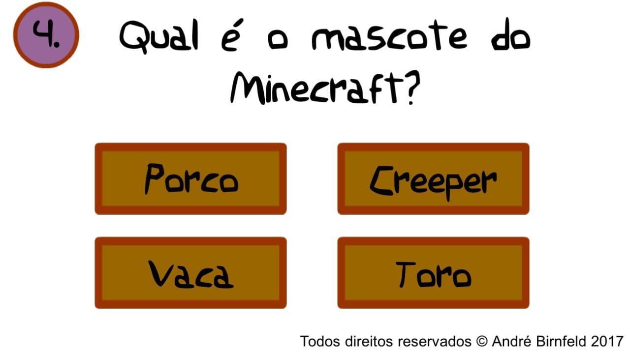 Quiz Genio quiz Minecraft