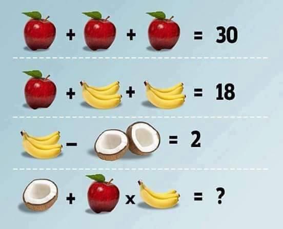 Duvido você resolver – teste de matemática