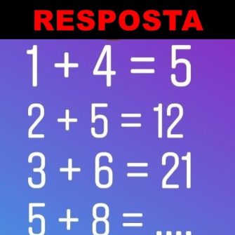 Resposta para o desafio 1+4=5 um teste de matemática