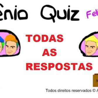 Respostas do Gênio Quiz Felipe Neto