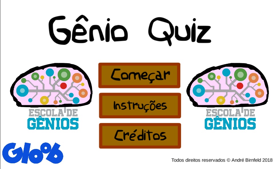 Escola de Gênios no Gênio Quiz