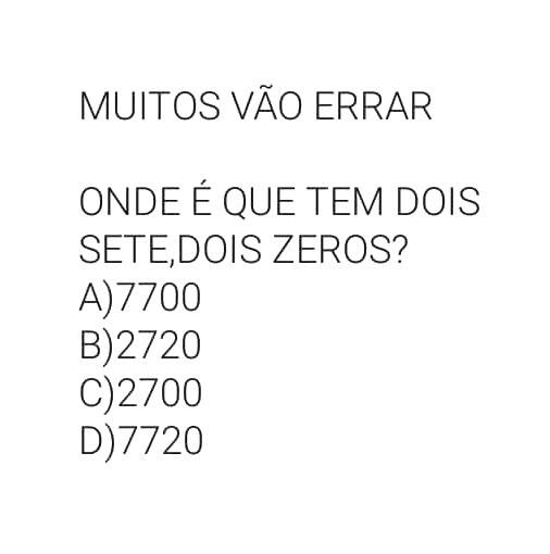 Dois Sete, Dois Zeros