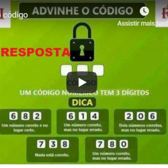 Resposta Codigo Cadeado
