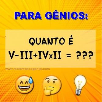 Teste para Gênios