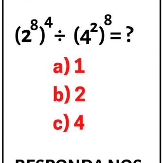 Resposta desafio de matemática