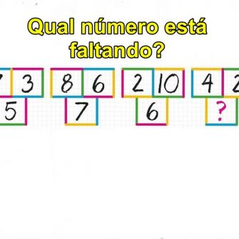 Descubra o numero faltando