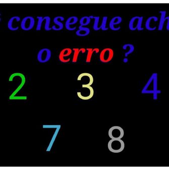 Voce consegue achar o erro