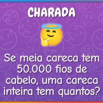 Se meia careca tem 50.000 fios de cabelo