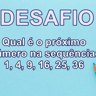 Qual é o próximo número na sequência