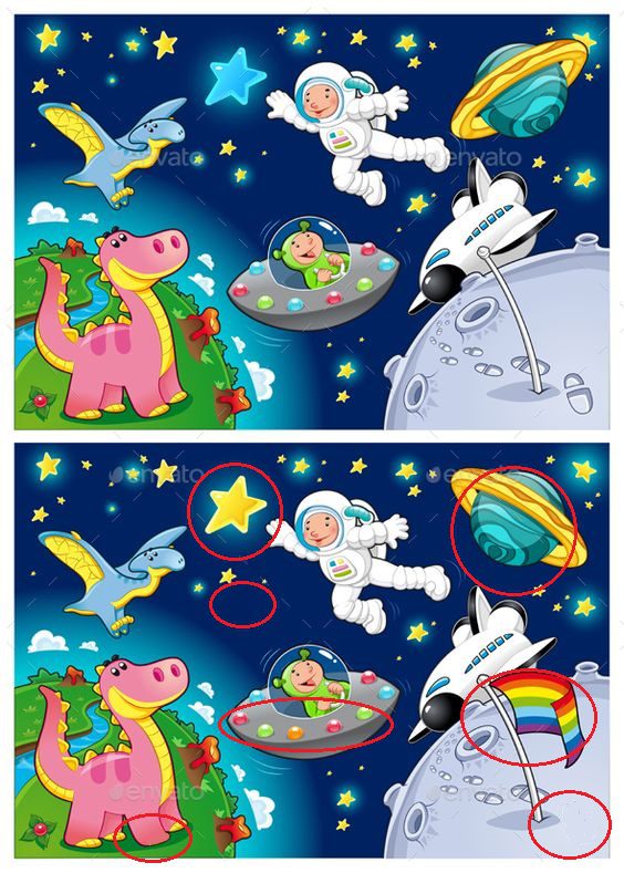 Jogo dos 7 erros: O Espaço Sideral Jogo dos 7 erros O Universo Espacial resposta