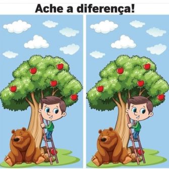Ache a Diferença: A Árvore de Maçãs