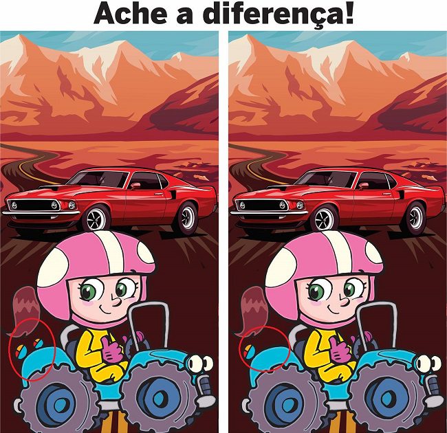 Ache a Diferenca A Pilota resposta