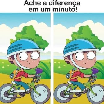 Ache a Diferença: O Ciclista