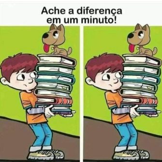 Ache a Diferença em 1 Minuto: O Menino dos Livros