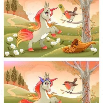 Jogo dos 7 Erros o Unicornio
