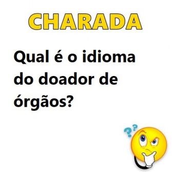 Qual o idioma do doador de orgaos