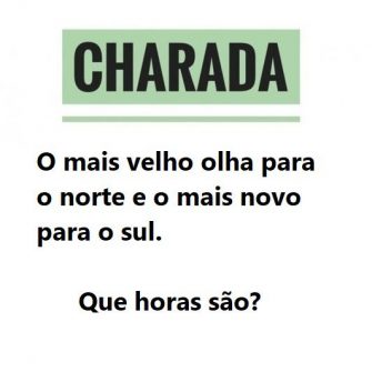 o mais velho olha para o norte