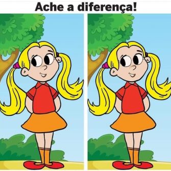 Ache a Diferença: A Menina Loira