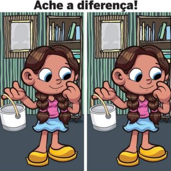 Ache a Diferença: A Menina com a Lata