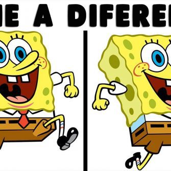 Ache a Diferença: Bob Esponja