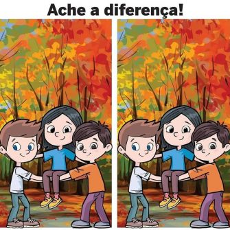 Ache a Diferença: Brincadeira de Criança