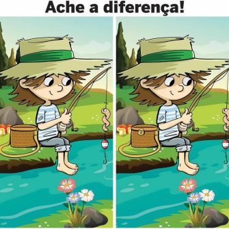 Ache a Diferença: O Pescador