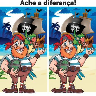 Ache a Diferenca O Pirata