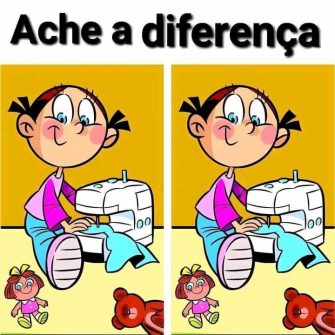 Ache a Diferença: A Costureira