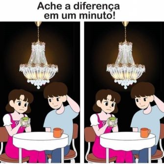Ache a Diferenca em Um Minuto o Jantar Romantico