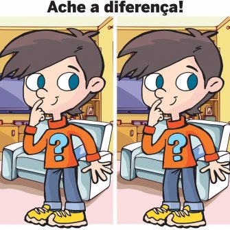 Ache a Diferença: O Menino de Laranja
