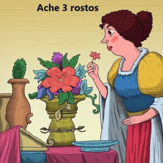 Teste de Visão: Ache os 3 Rostos