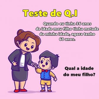 Qual a idade do meu filho