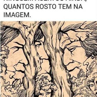 Quantos rostos tem na imagem?