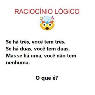 Se ha 3 voce tem 3