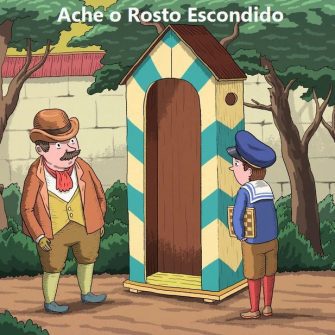 Tente Encontrar o Rosto Escondido