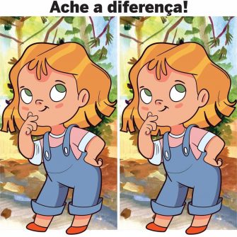 Ache a Diferença: A Criança Pensativa