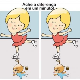 Ache a Diferença: A Patinadora