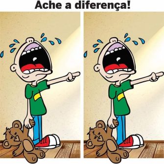 Ache a Diferença: O Menino Chorão
