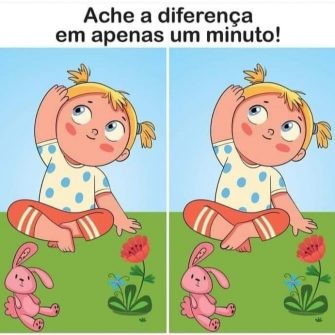 Ache a Diferença: A Criança no Jardim