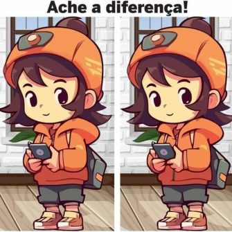 Ache a Diferenca o Menino e seu iPod