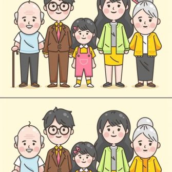 Jogo dos 7 erros: A Foto de Família