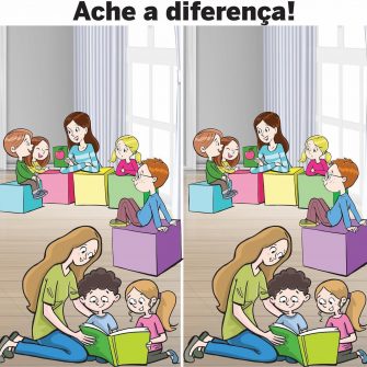 Ache a Diferença: A Aula das Crianças