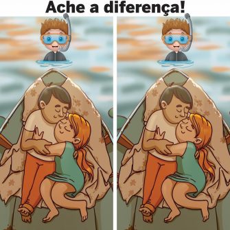 Ache a Diferença: O Casal no Barco