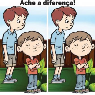 Ache a Diferença: O Irmão Chateado