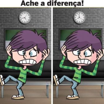 Ache a Diferença: O Menino Preocupado