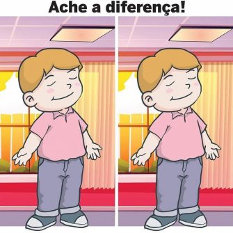 Ache a Diferença: O Menino Tranquilo
