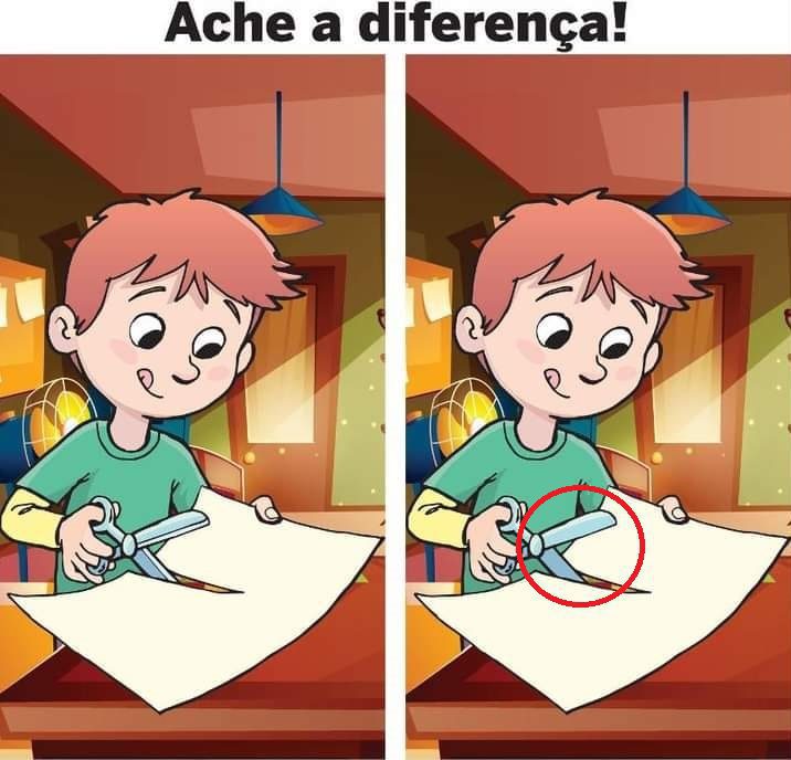 Ache a Diferença: O Trabalho da Escola Resposta Ache a Diferença: O Trabalho da Escola