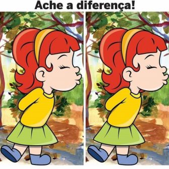 Ache a Diferença: A Menina do Beijo