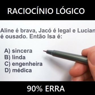 Aline é brava, Jacó é legal e Luciano é ousado, então Isa é: