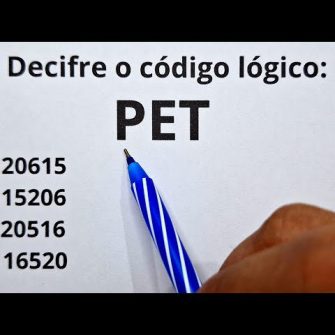Decifre o Codigo Logico de PET